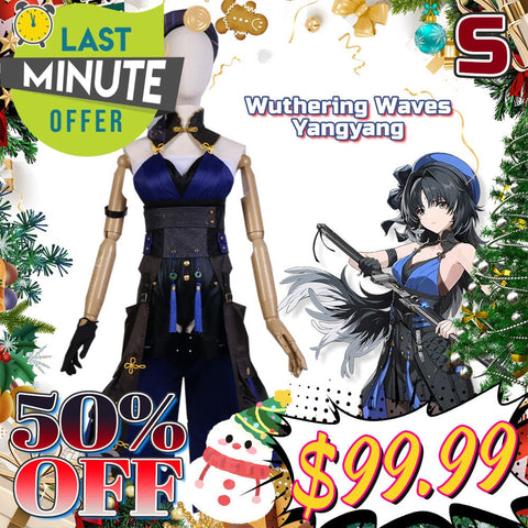 【Flash Sale $99.99 】Sanymucos Wuthering Waves Yangyang Cosplay Costume Costumes