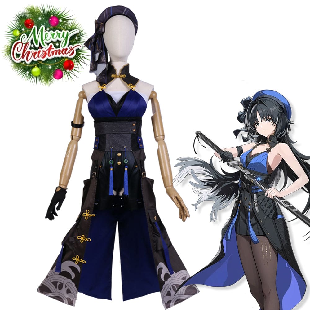 【Flash Sale $99.99 】SanyMuCos Wuthering Waves Yangyang Cosplay Costume S Cosplay Costumes