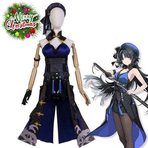 【Flash Sale $99.99 】SanyMuCos Wuthering Waves Yangyang Cosplay Costume S Cosplay Costumes