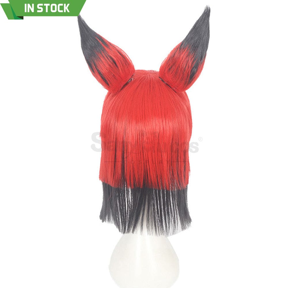 【In Stock】Anime Hazbin Hotel Cosplay Alastor Wig Wigs