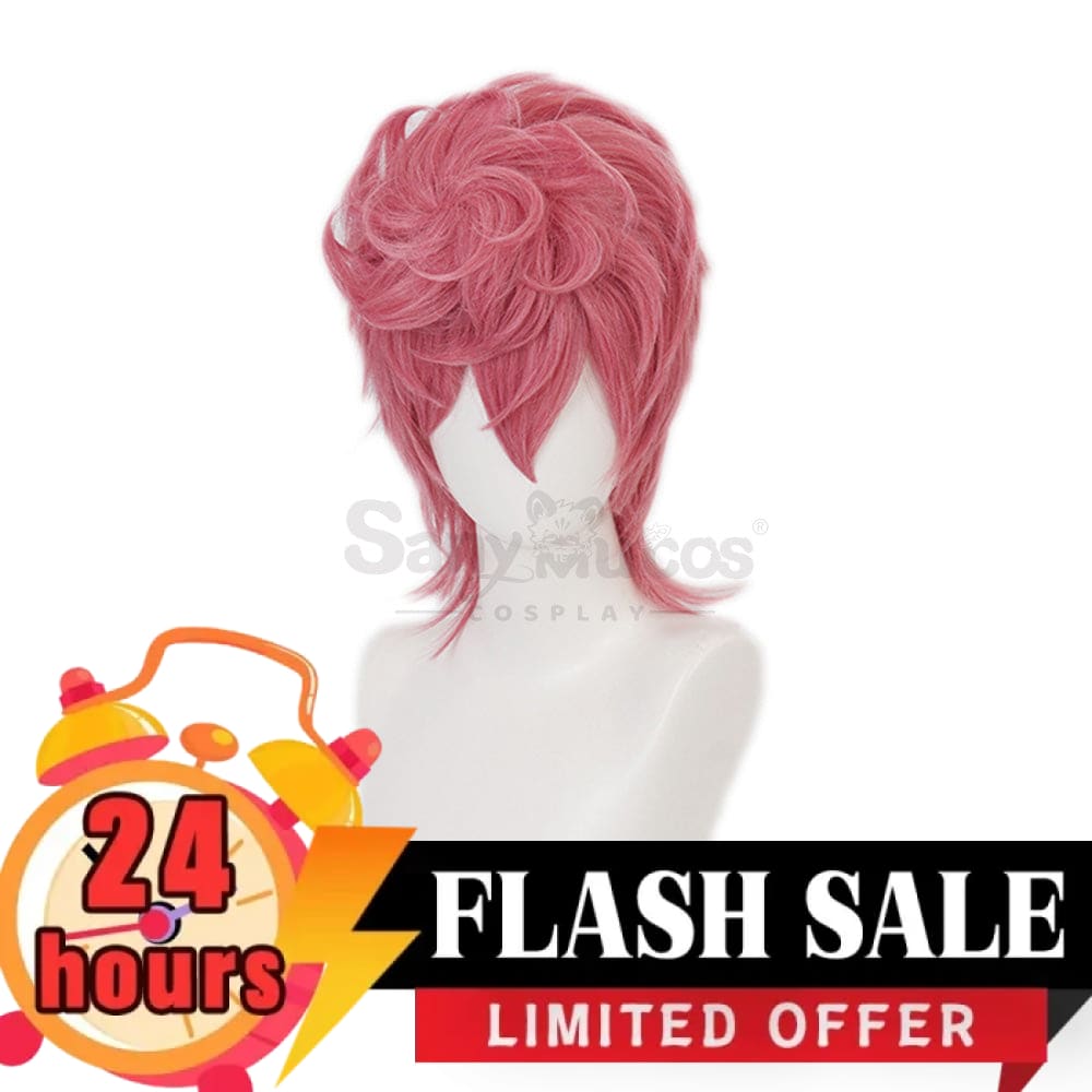 【In Stock】Anime Jojo’s Bizarre Adventure Cosplay Trish Una Wig Wigs