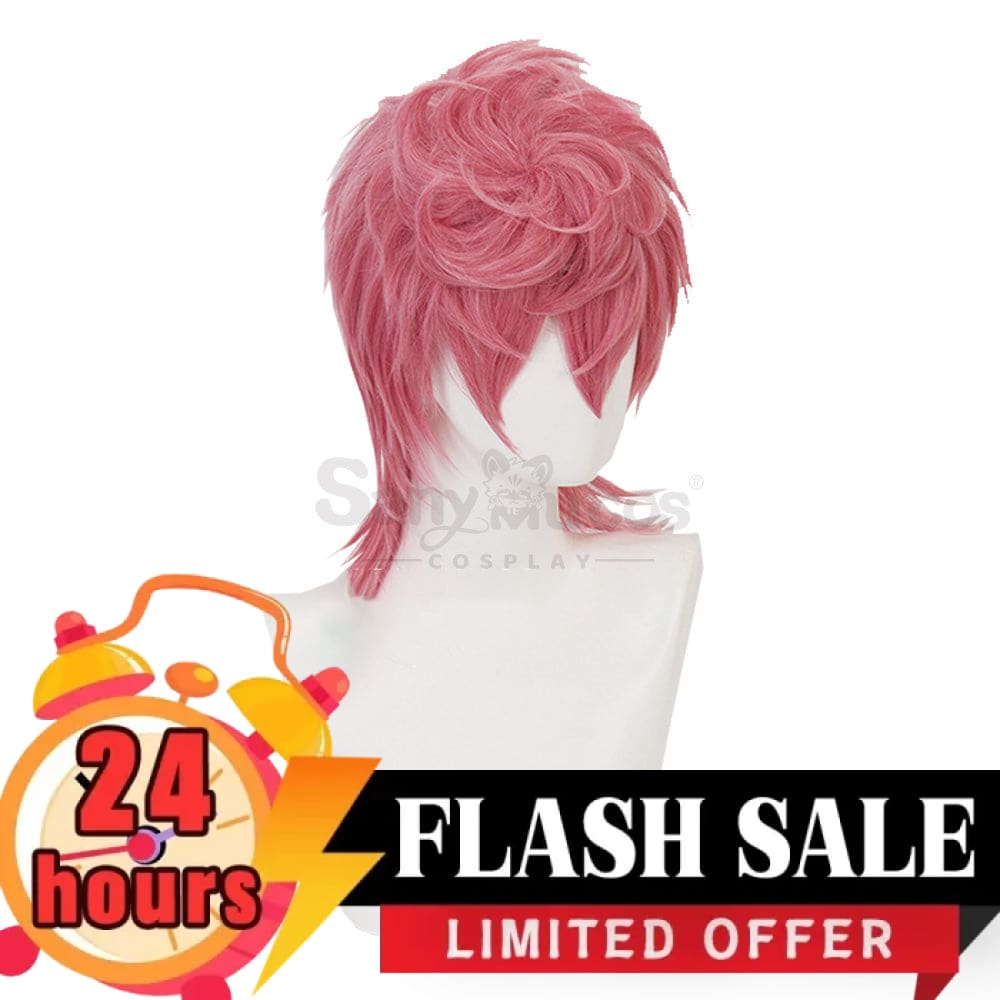 【In Stock】Anime Jojo’s Bizarre Adventure Cosplay Trish Una Wig Wigs