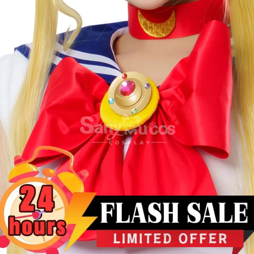 【In Stock】Anime Sailor Moon Cosplay Usagi Tsukino Battle Suit Costume Premium Edition Costumes