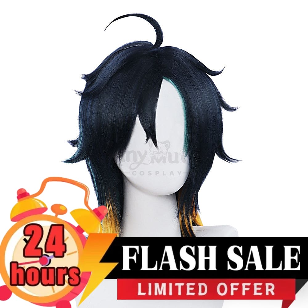 【In Stock】Game Genshin Impact Cosplay Kinich Wig Wigs