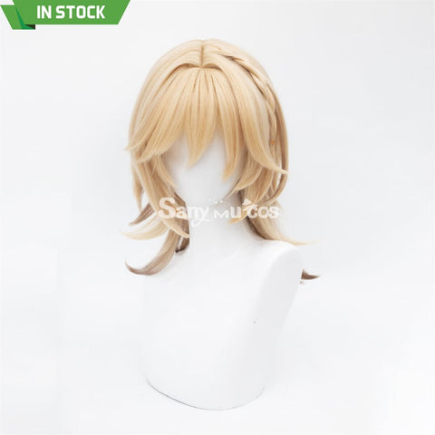 Game Genshin Impact Kaveh Short Blonde Wig