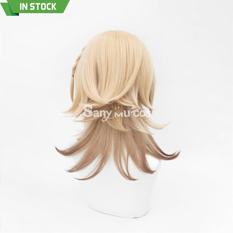 Game Genshin Impact Kaveh Short Blonde Wig