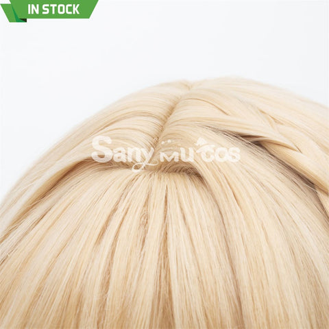 Game Genshin Impact Kaveh Short Blonde Wig