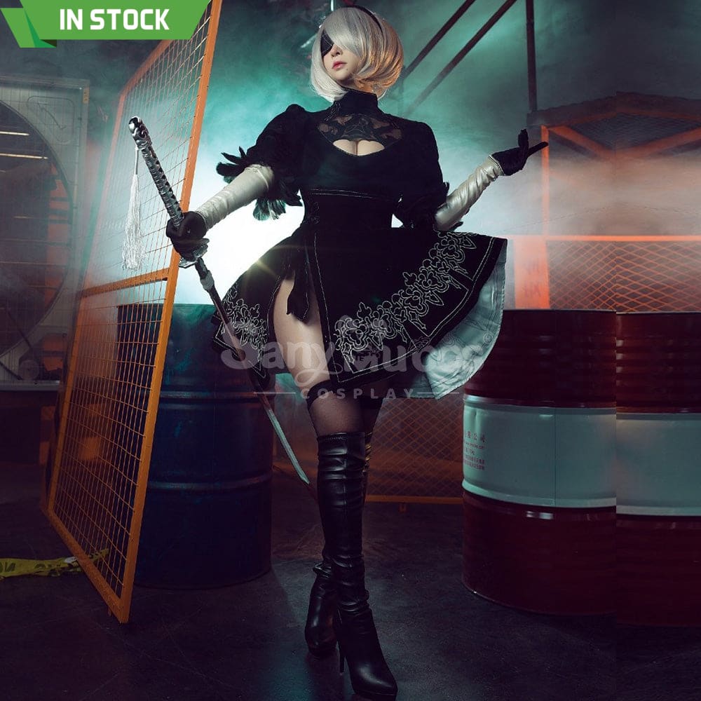 【In Stock】Game Nier: Automata Cosplay Yorha No.2 Type B Costume Costumes