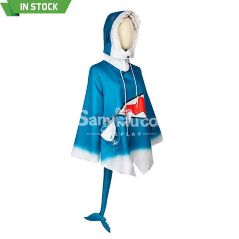 【In Stock】Nijisanji Cosplay Vtuber Gawr Gura Costume Costumes