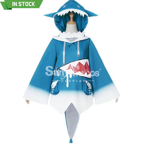 【In Stock】Nijisanji Cosplay Vtuber Gawr Gura Costume Costumes