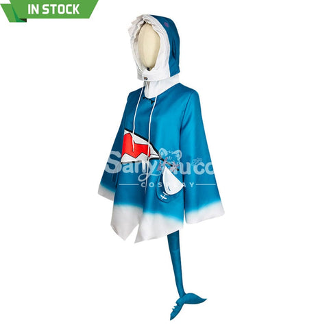 【In Stock】Nijisanji Cosplay Vtuber Gawr Gura Costume Costumes