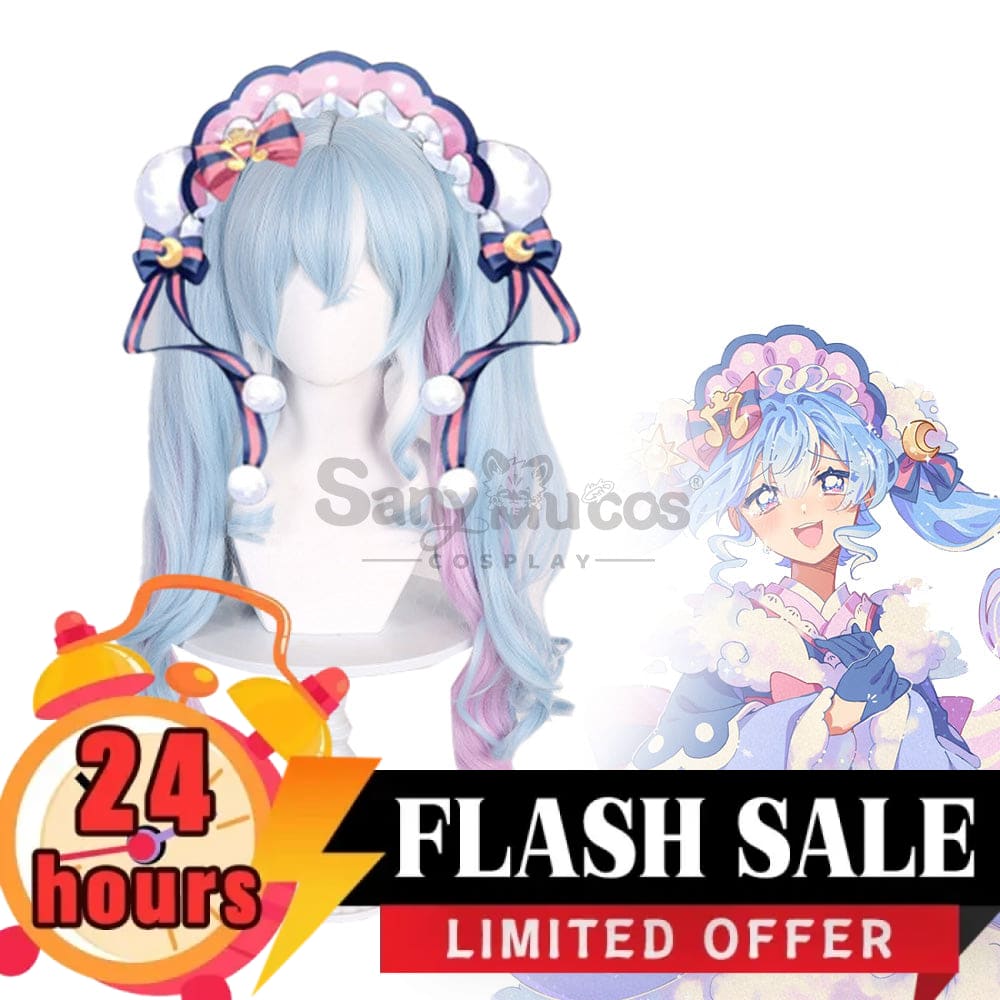 【In Stock】Vocaloid Hatsune Miku Cosplay Snow 2023 Wig Wigs