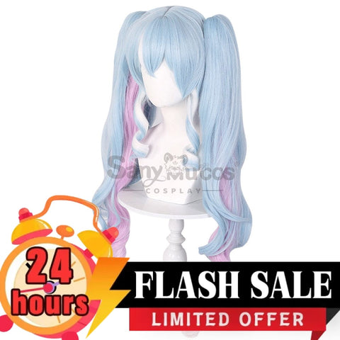 【In Stock】Vocaloid Hatsune Miku Cosplay Snow 2023 Wig Wigs