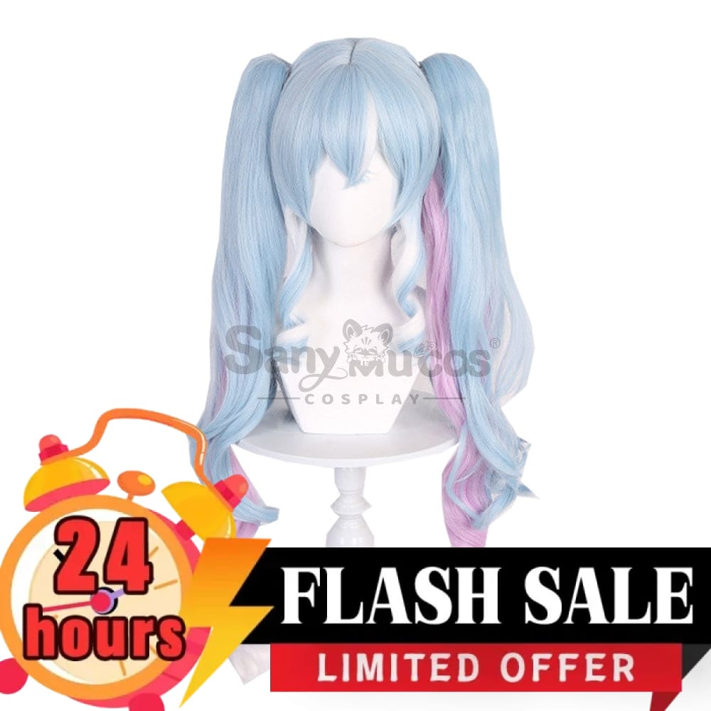 【In Stock】Vocaloid Hatsune Miku Cosplay Snow 2023 Wig Wigs