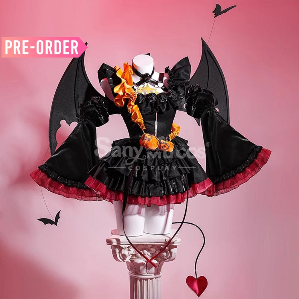 【Pre-Sale】Halloween Vocaloid Cosplay Kasane Teto Synthv Costume Costumes