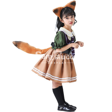 【In Stock】Halloween Cosplay Fox Cosplay Costume Kid Size