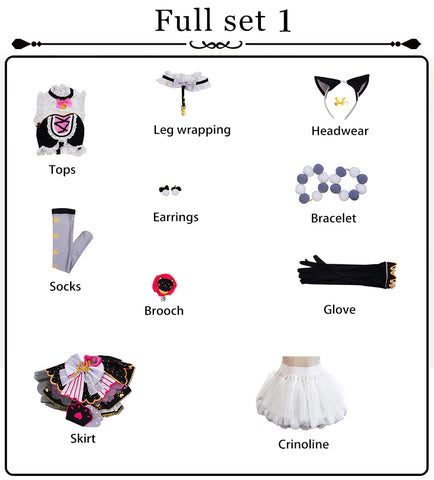 【Pre-Sale】Anime Love Live! School Idol Project Cosplay Eli Ayase&Maki Nishikino Cosplay Costume