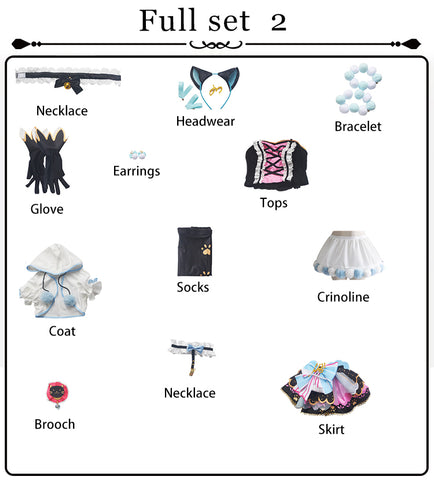 【Pre-Sale】Anime Love Live! School Idol Project Cosplay Umi Sonoda&Honoka Kosaka Cosplay Costume