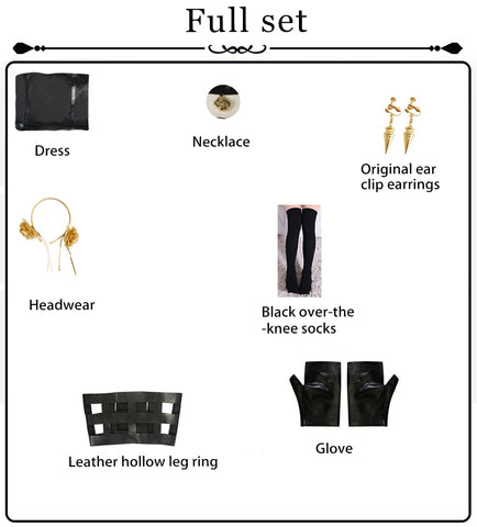 【In Stock】Anime Spy X Family Yor Forger Shinobi Assassin Sexy Short Dress Cosplay Costume