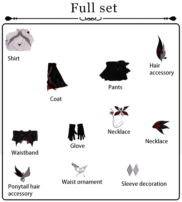 【Pre-Sale】Game Genshin Impact Cosplay Arlecchino/Wanderer/Columbina FES Cosplay Costume