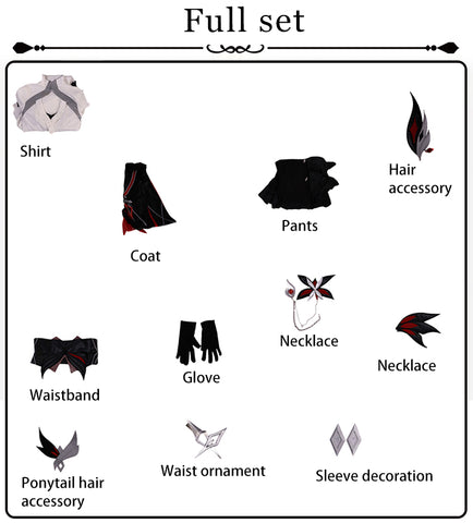 【Pre-Sale】Game Genshin Impact Cosplay Arlecchino/Wanderer/Columbina FES Cosplay Costume