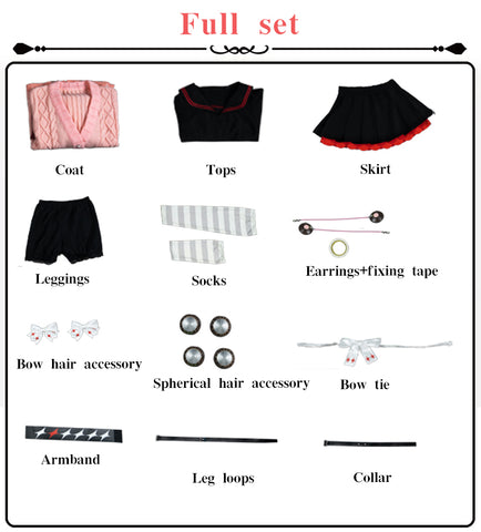【Pre-Sale】Game Zenless Zone Zero Cosplay Ukinami Yuzuha Cosplay Costume Premium Edition