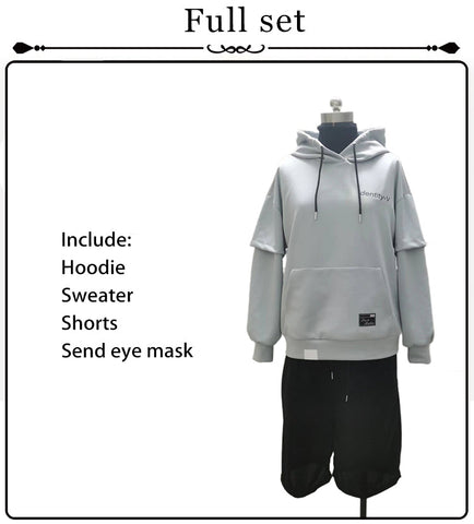 【In Stock】Game Identity V Cosplay Prisoner - BLK.Aesop Cosplay Costume Cosplay Costumes