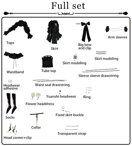 【Pre-Sale】Game Arknights Cosplay Theresa Requiem Cosplay Costume Premium Edition