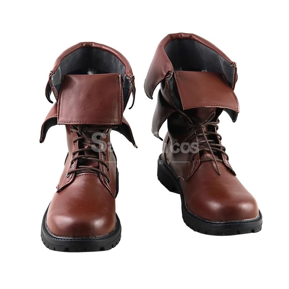 Game Arknights Cosplay Blaze Explosive Blue Flame Cosplay Shoes Cosplay Shoes Boots