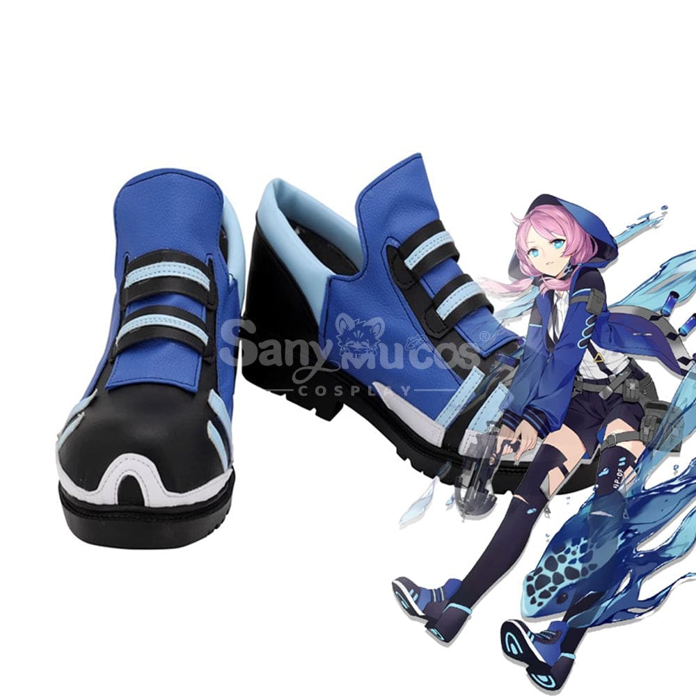 Game Arknights Cosplay Blue Poison Cosplay Shoes Cosplay Shoes Boots