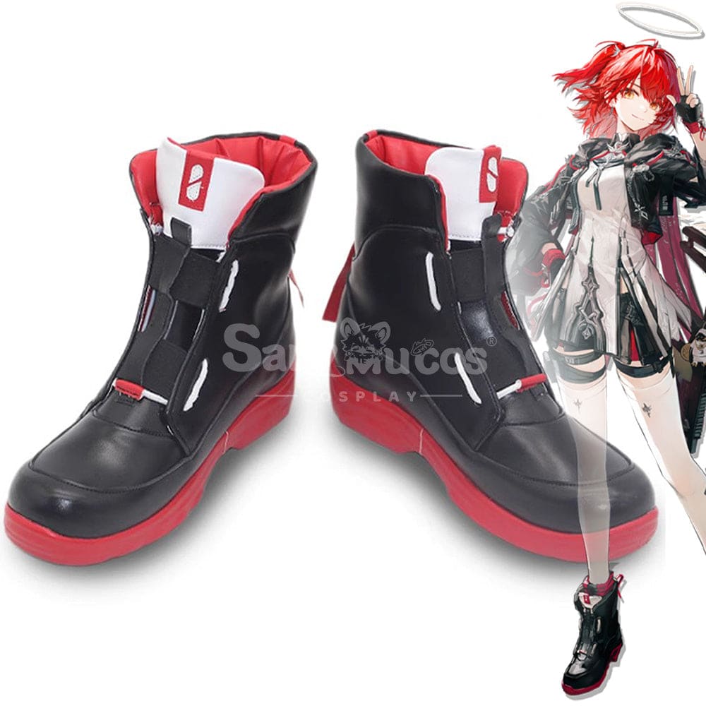 Game Arknights Cosplay Exusiai the New Covenant Cosplay Shoes Cosplay Shoes Boots