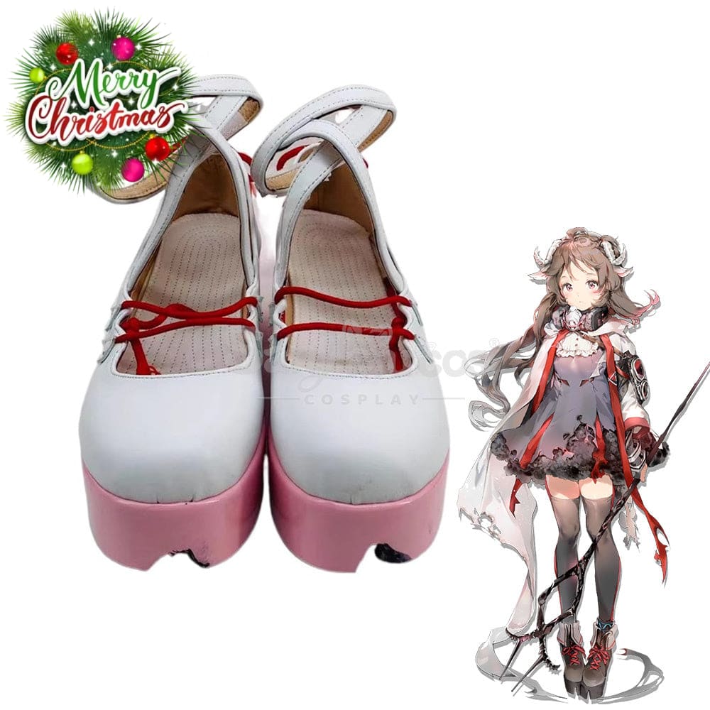 Game Arknights Cosplay Eyjafjalla Shoes Boots