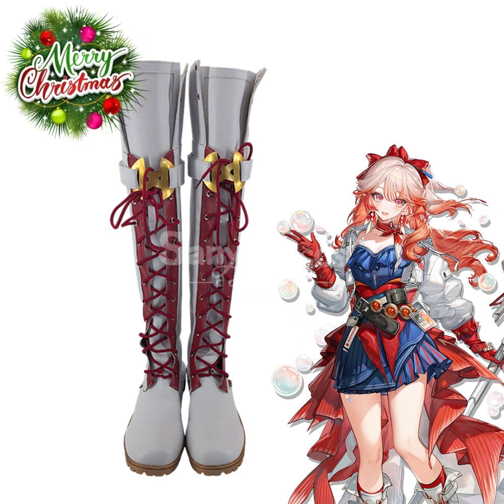 Game Arknights Cosplay Haruka Cosplay Shoes Cosplay Shoes Boots