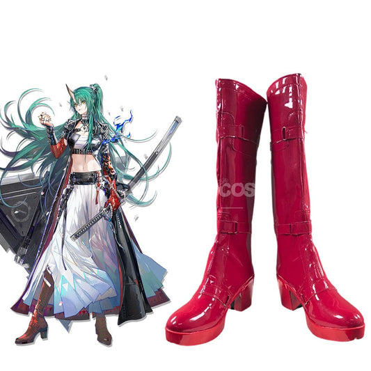 Game Arknights Cosplay Hoshiguma the Breacher Cosplay Shoes Cosplay Shoes Boots 1000