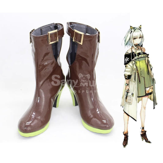 Game Arknights Cosplay Kal’tsit Shoes Boots 1000