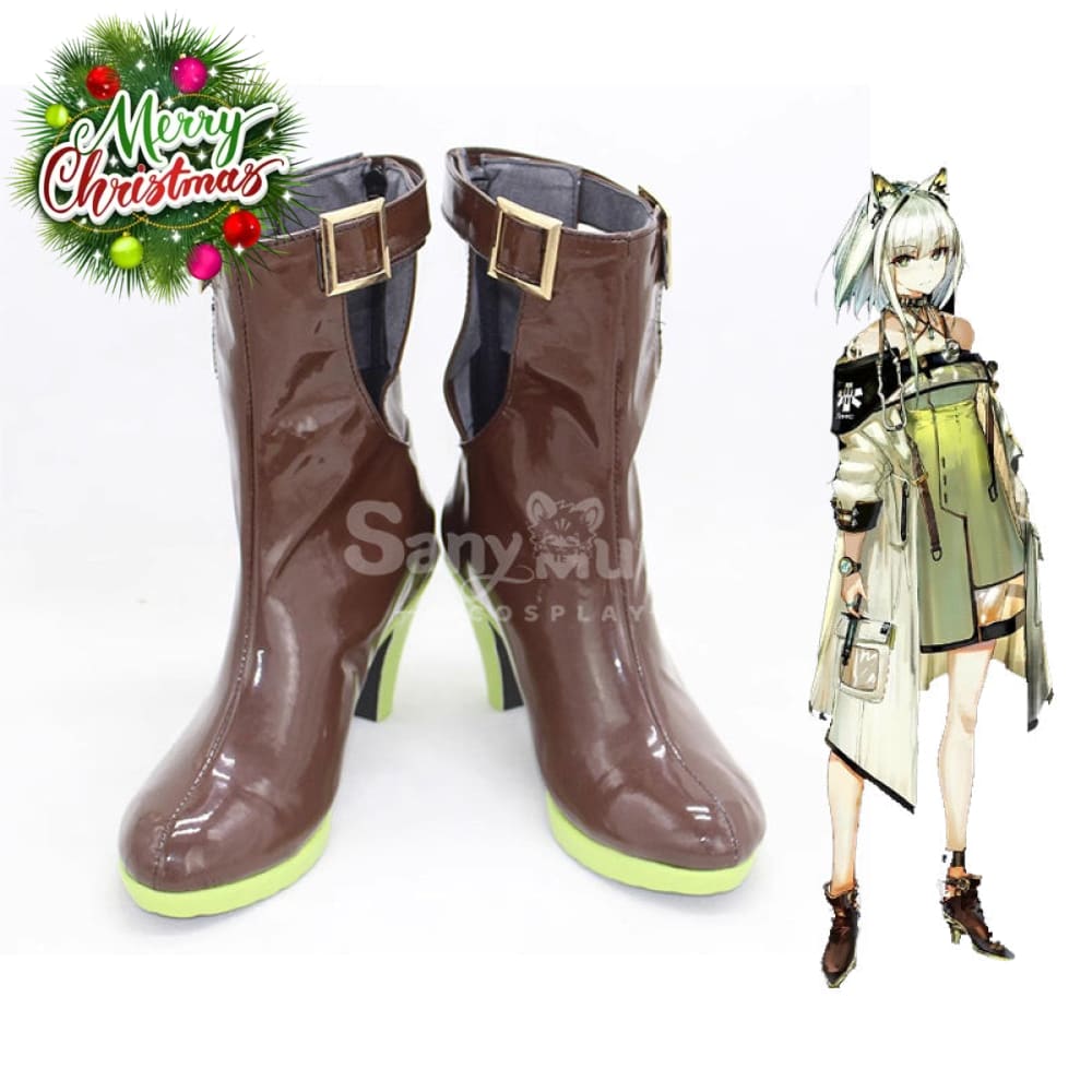 Game Arknights Cosplay Kal’tsit Shoes Boots