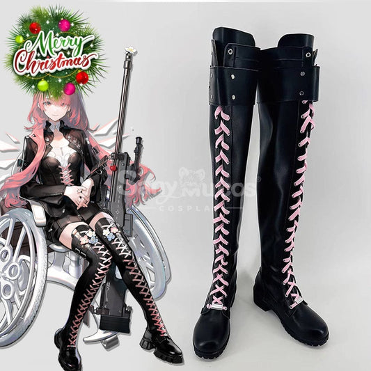 Game Arknights Cosplay Lemuen Cosplay Shoes Cosplay Shoes Boots 1000