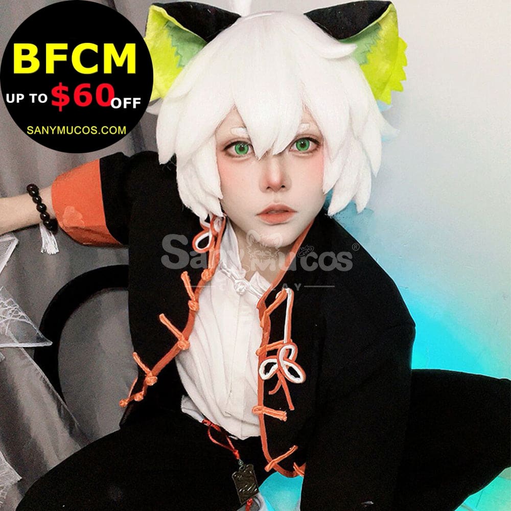 Game Arknights Cosplay Luo Xiaohei Costume Costumes