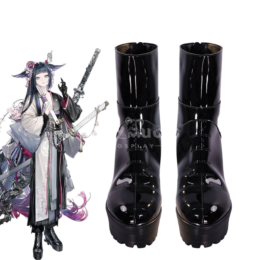 Game Arknights Cosplay Mio Cosplay Shoes Cosplay Shoes Boots