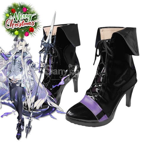 Game Arknights Cosplay Necrass Cosplay Shoes Cosplay Shoes Boots