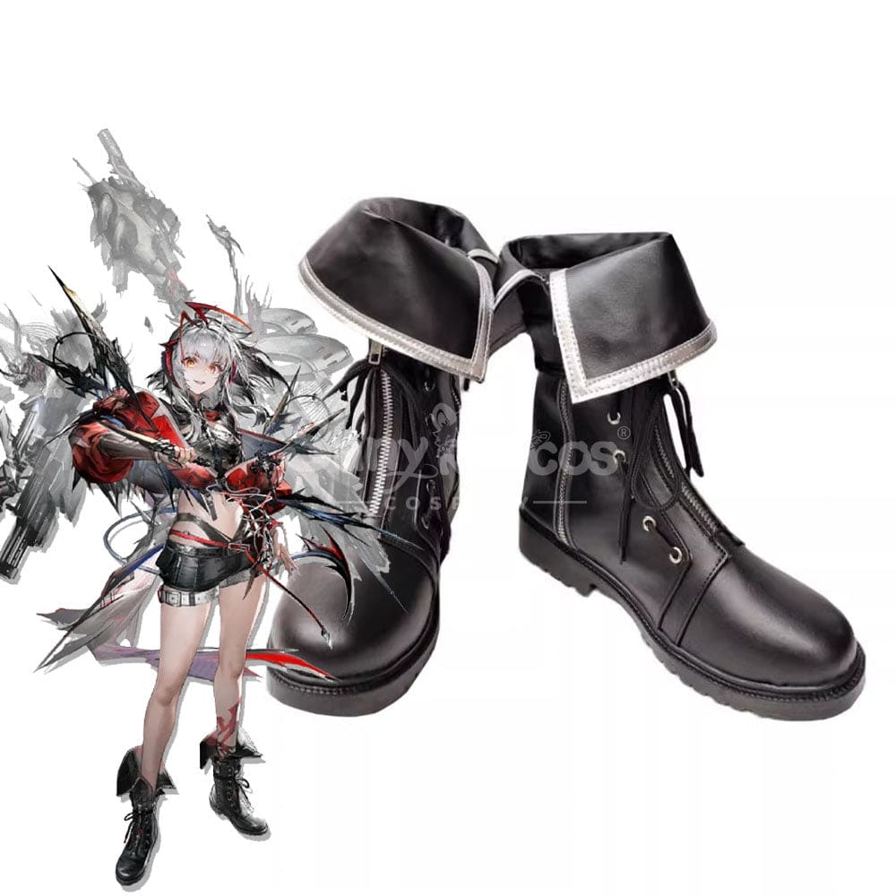 Game Arknights Cosplay Wiš’adel Cosplay Shoes Cosplay Shoes Boots
