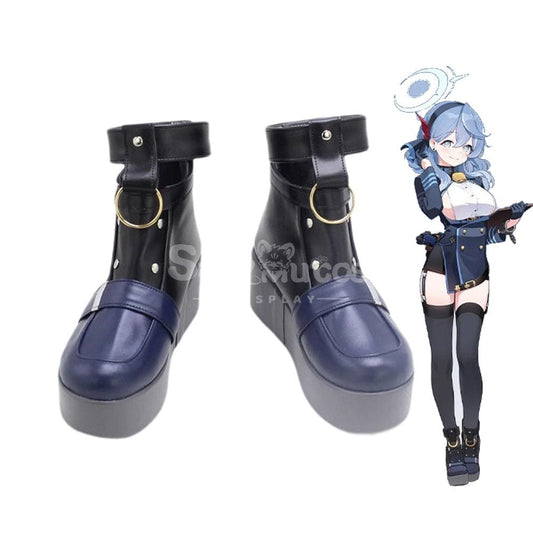 Game Blue Archive Cosplay Bruaca Ako Shoes Boots 1000