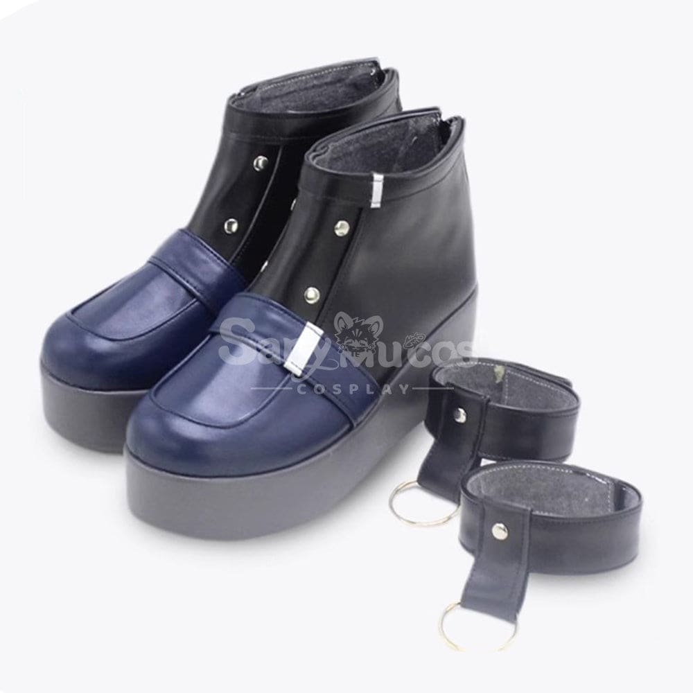 Game Blue Archive Cosplay Bruaca Ako Shoes Boots