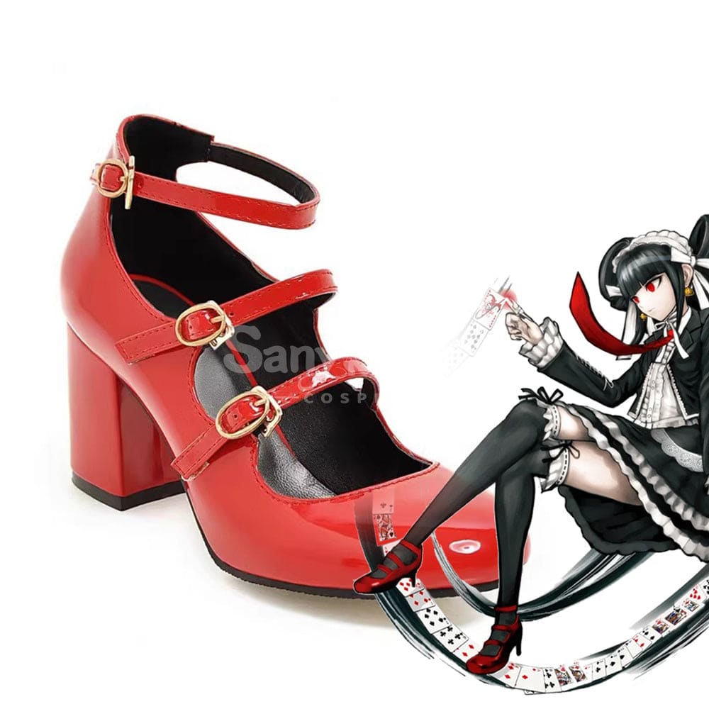 Game Danganronpa Cosplay Yasuhiro Taeko Cosplay Shoes Cosplay Shoes Boots