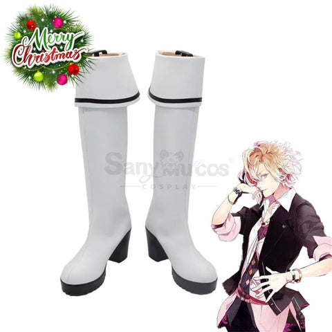 Game Diabolik Lovers Cosplay Mukami Kou Shoes Boots