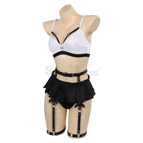 Game Final Fantasy Cosplay Tifa Lockhart Sexy Lingerie Costume Costumes