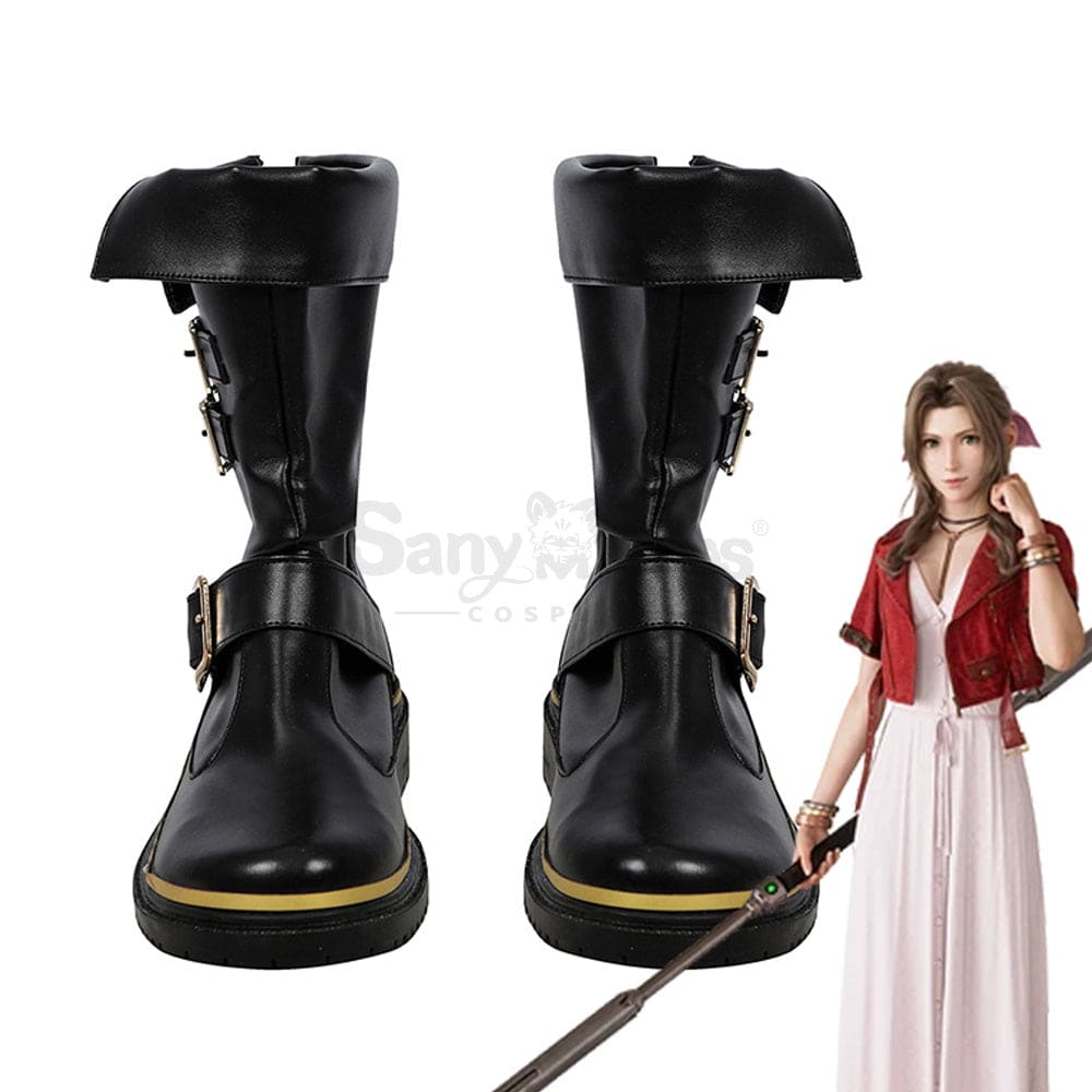 Game Final Fantasy Vii Cosplay Aerith Gainsborough Shoes Boots