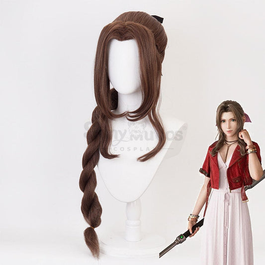 Game Final Fantasy Vii Cosplay Aerith Gainsborough Wig Wigs 1000