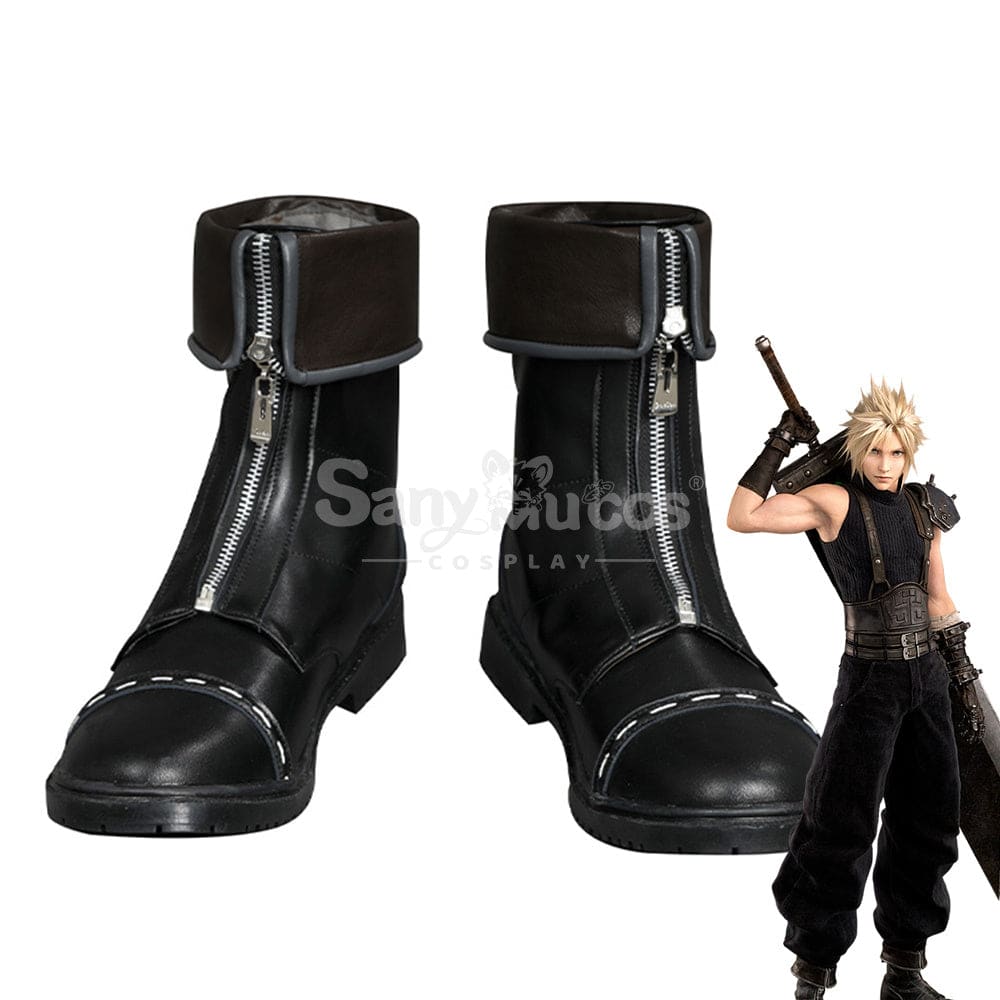 Game Final Fantasy Vii Cosplay Cloud Strife Shoes Boots