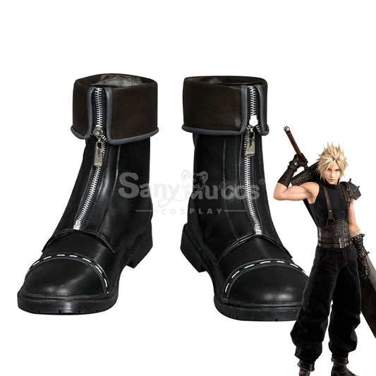 Game Final Fantasy Vii Cosplay Cloud Strife Shoes Boots 1000